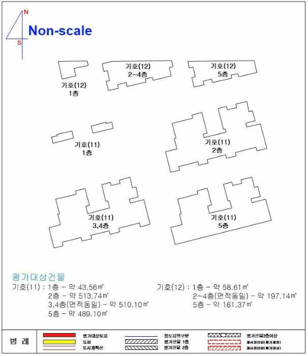 건 물 개 황 도