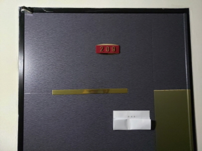 2층 209호 현관문 전경