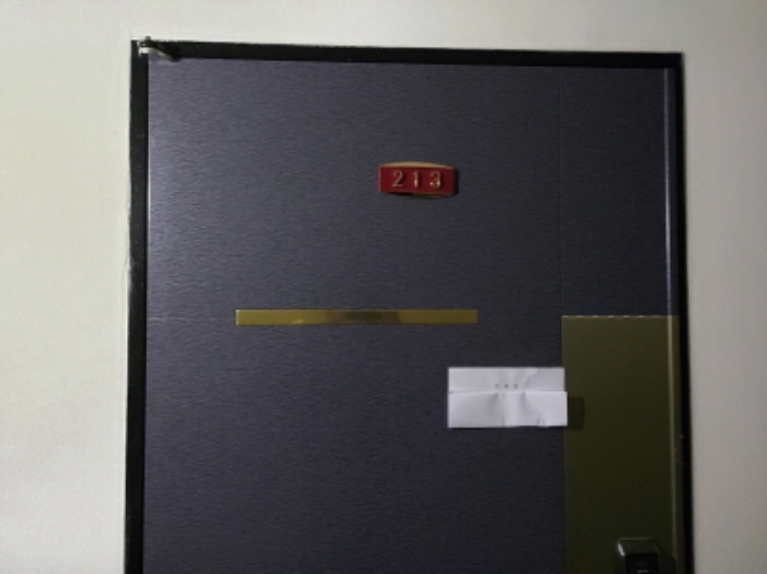 2층 213호 현관문 전경