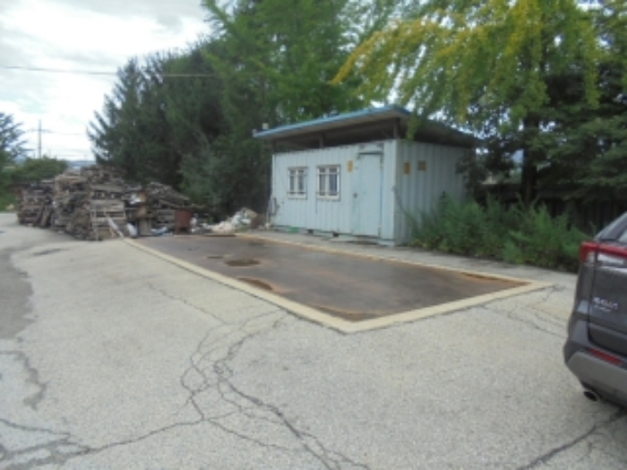 목적물 1번 계근대 및 컨테이너