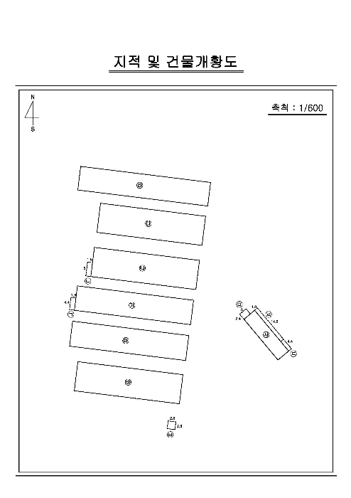 건 물 개 황 도