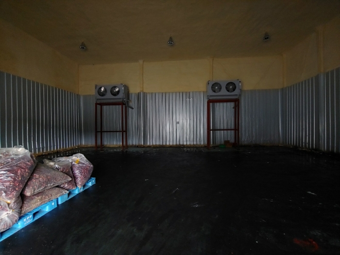 건물 기호6 현황 및 냉동설비(unit cooler)