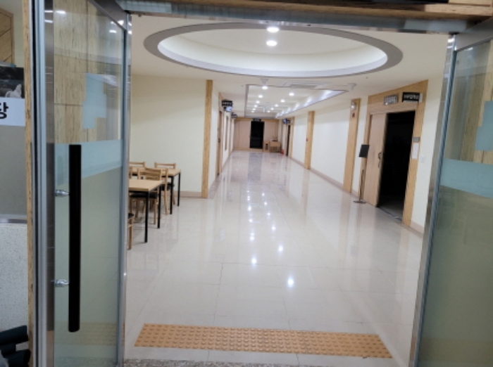 지하 장례식장 전경