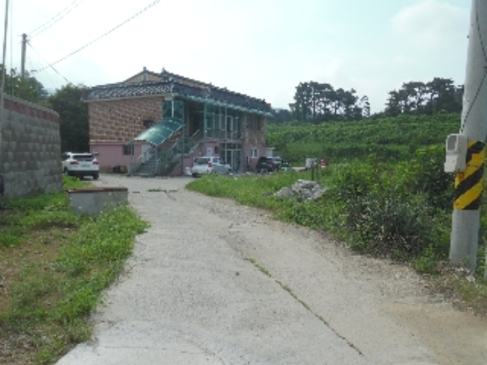 목록 1, 2의 출입로에서 본 모습