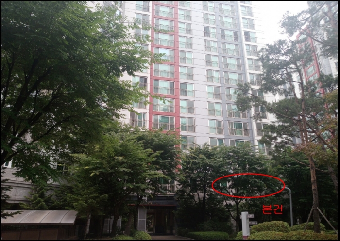 본건 전경(남동측)