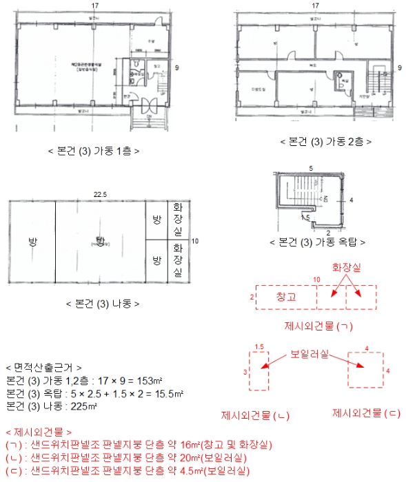 건 물 개 황 도