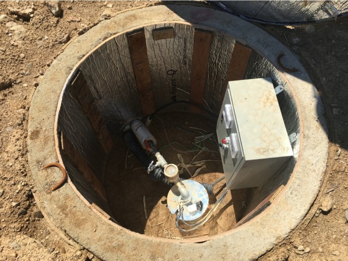 제시외물건 ㄱ - 관정 내부 전경