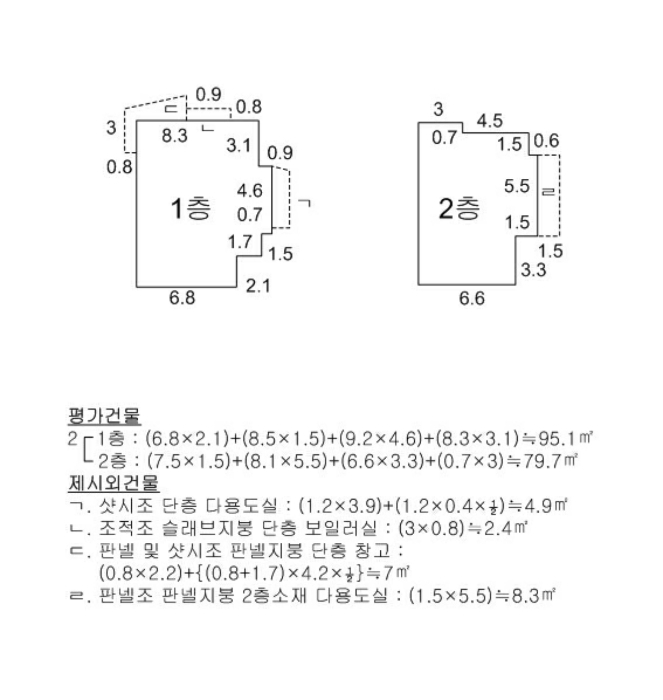 건 물 개 황 도