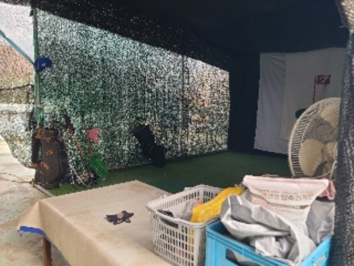 옥상 골프연습시설