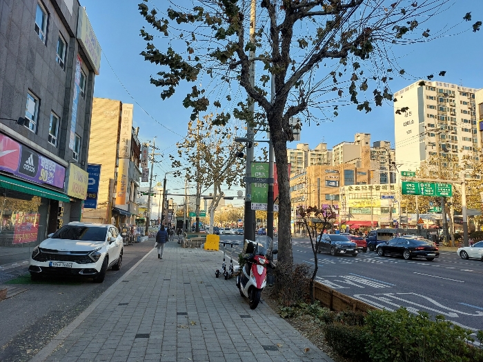 주변 간선도로변