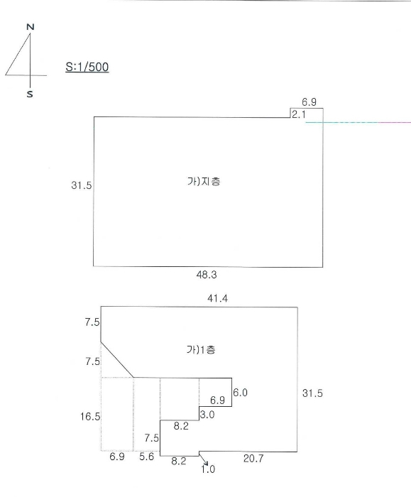 건 물 개 황 도