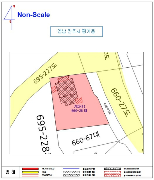 지 적 및 건 물 개 황 도