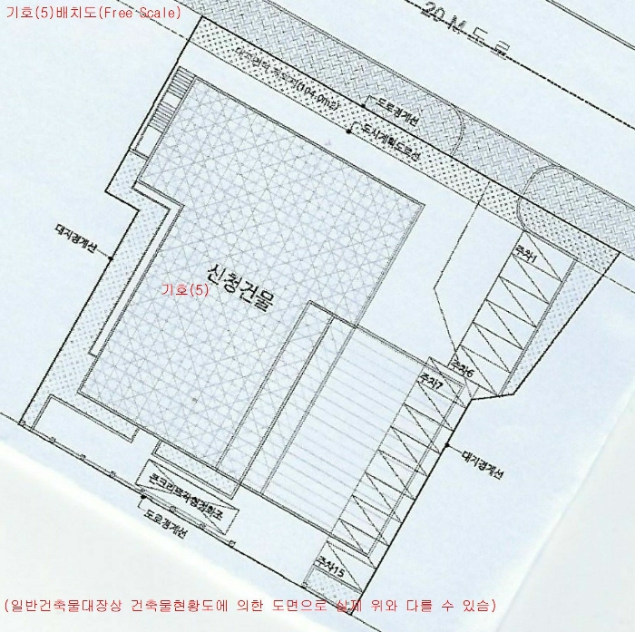 건 물 개 황 도(Free Scale)