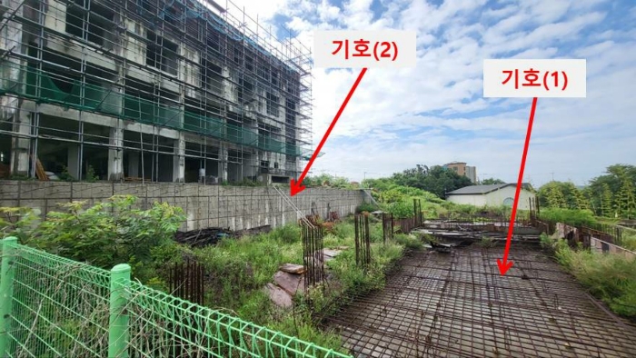 [본건 (기호(1),(2)) 전경]