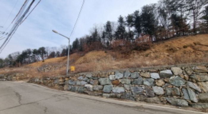 목록 1. 토지 전경(도로쪽에서 본 모습)