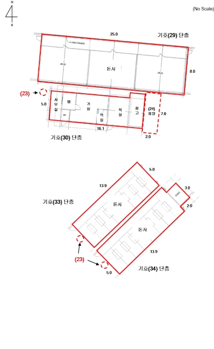 건 물 개 황 도