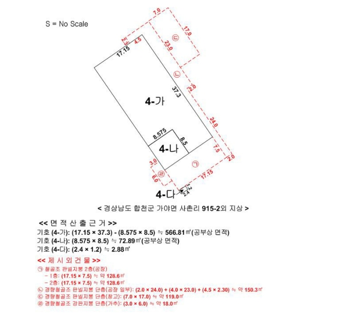 건  물  개  황  도