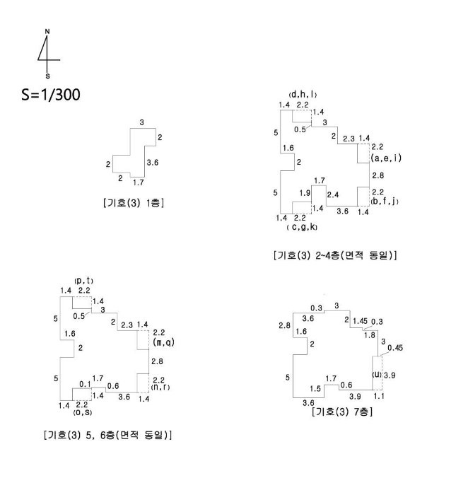 지적 및 건물개황도