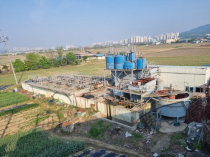 폐수처리시설 전경 사진(기계기구목록 2)