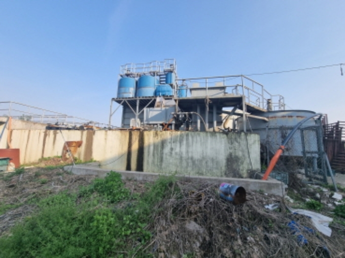 폐수처리시설 사진(기계기구목록 2)