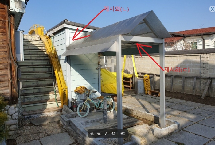 제시외 건물(ㄴ)(ㄷ)전경