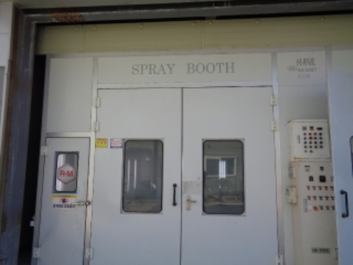 공장 및 광업재단 저당법 제6조 기계기구 13.(도장설비) -1식-