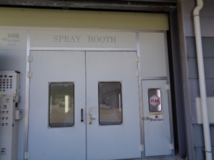 공장 및 광업재단 저당법 제6조 기계기구 13.(도장설비) -1식-