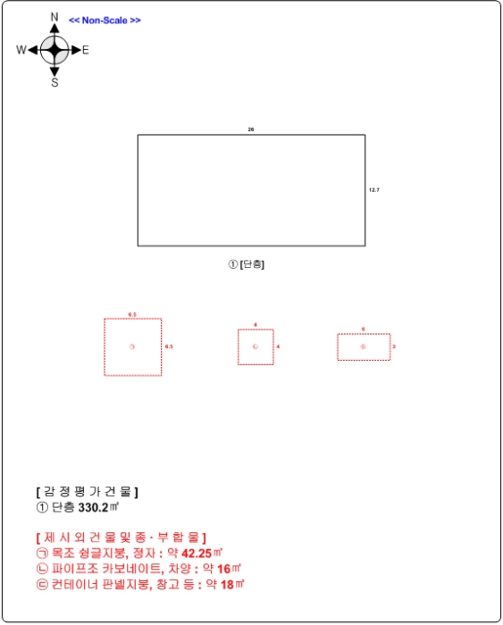 건 물 개 황 도