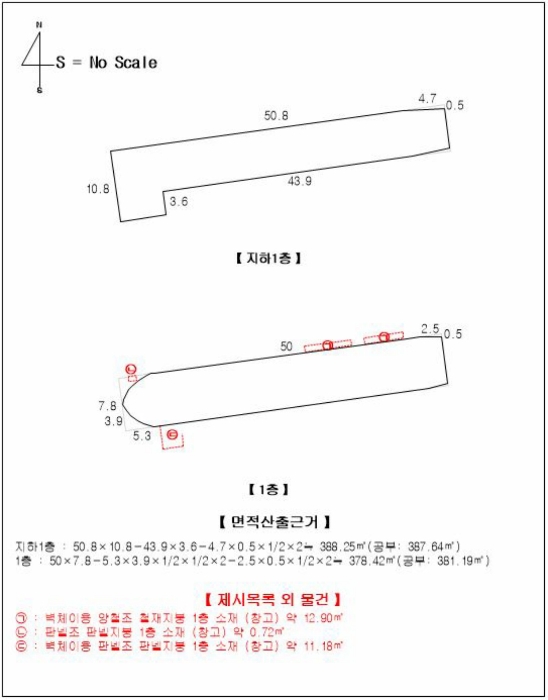 건 물 개 황 도