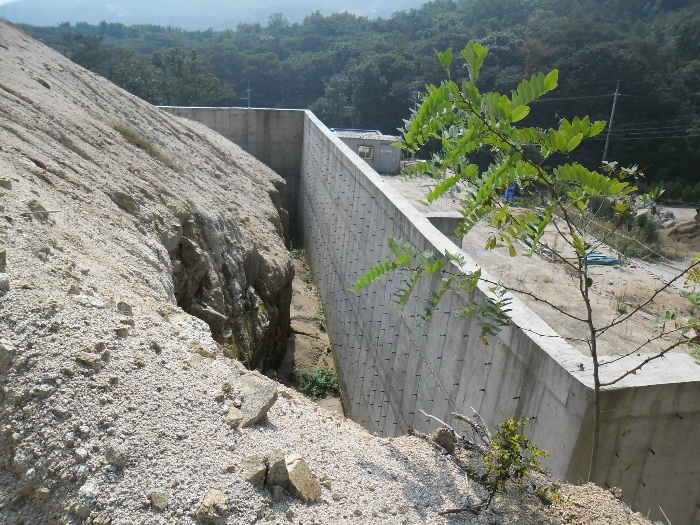 기호 1 내부 토목공사 전경