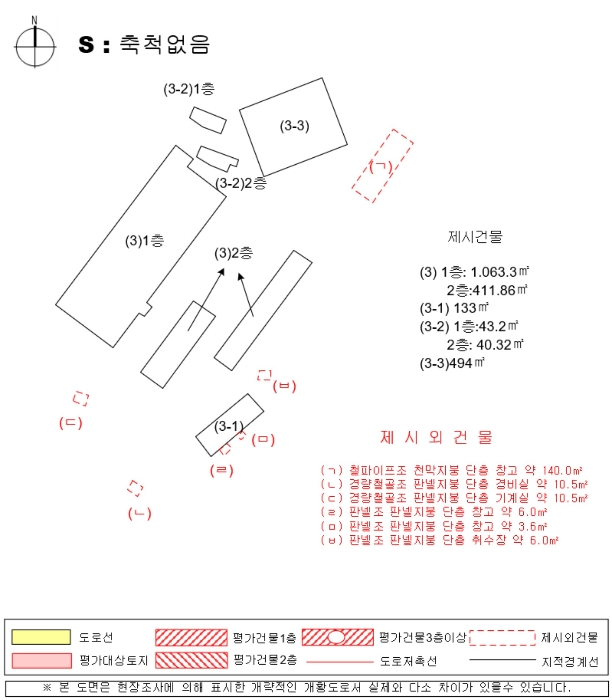 건 물 개 황 도