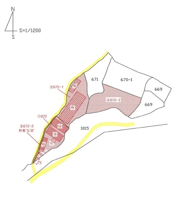 지적도 사진