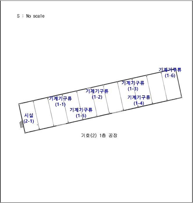 기계기구배치도