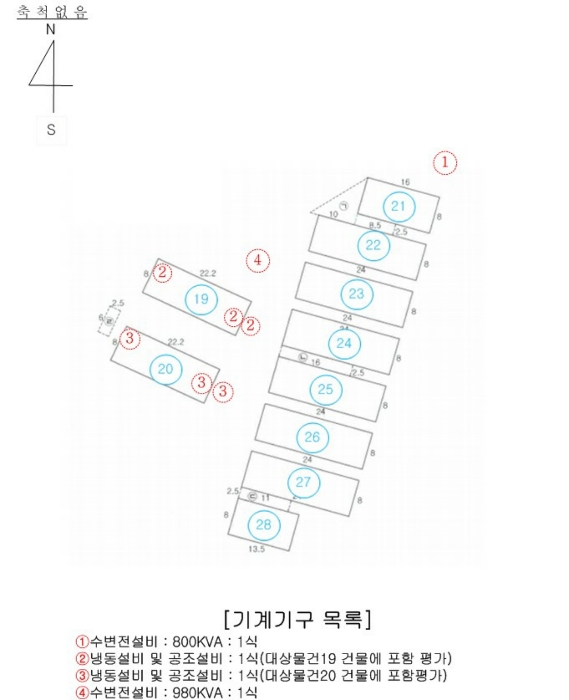 건 물 개 황 도