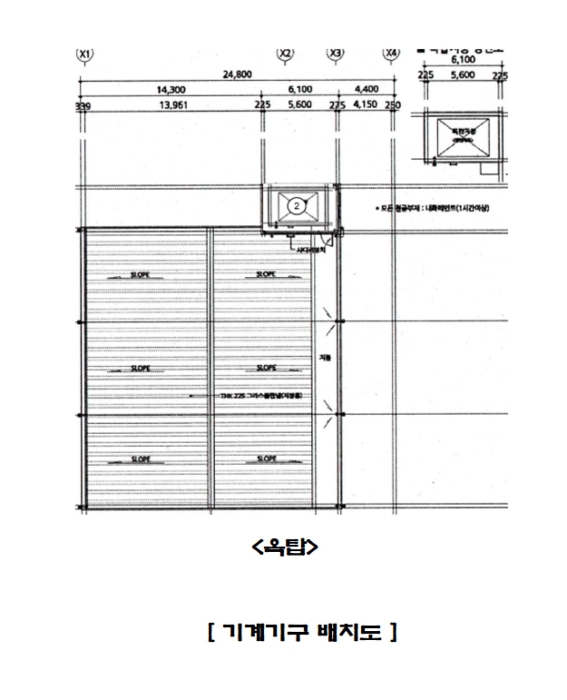 기계기구배치도