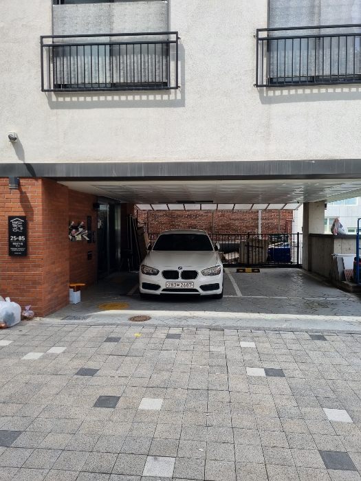 본건 건물 주차장 현황(1층)