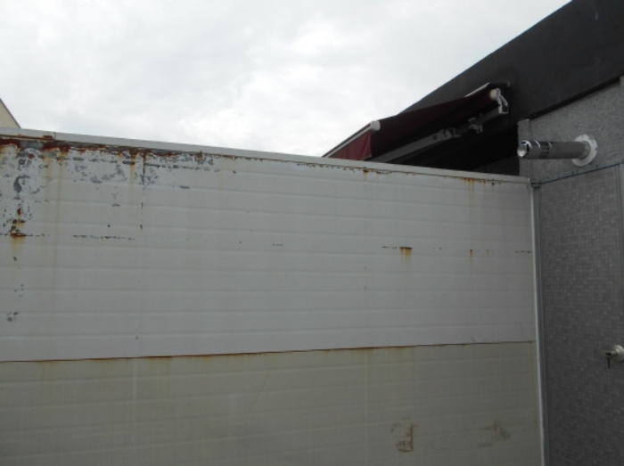 옥상 칸막이 모습 (3)