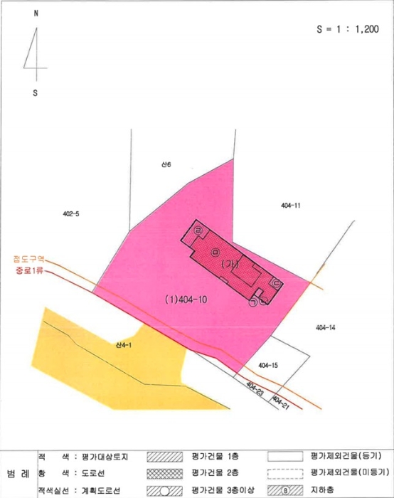 지적도 사진