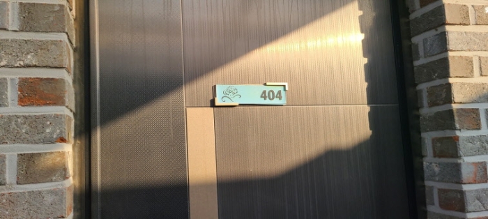 4제시외 옥탑층 404호 출입구 전경