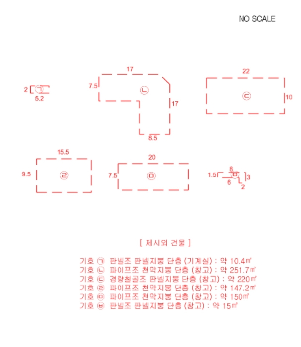 건 물 개 황 도