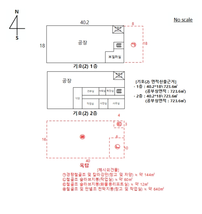 건물개황 및 내부구조도