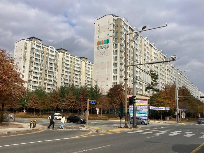 호반베르디움아파트 전경