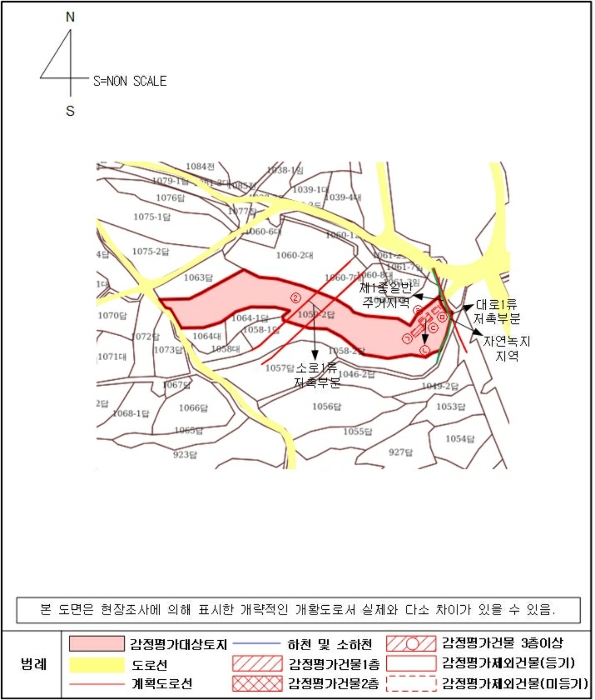 지적 개황도