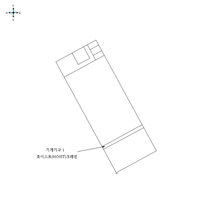 기계기구 배치도