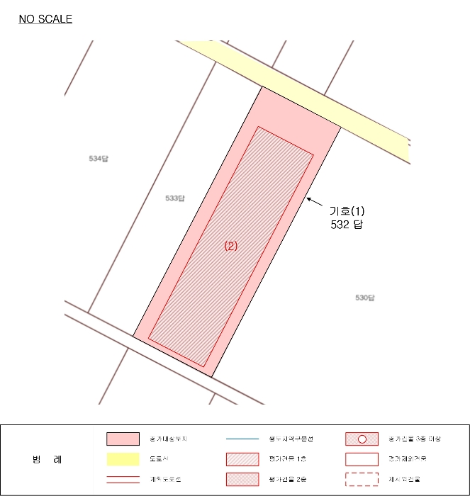 지 적 및 건 물 개 황 도