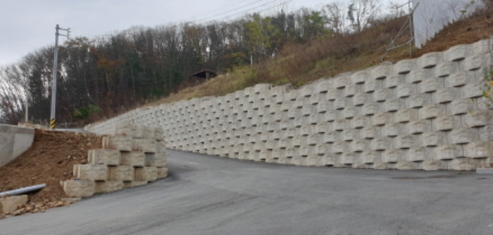 목록2 토지와 목록4 토지의 경계부분