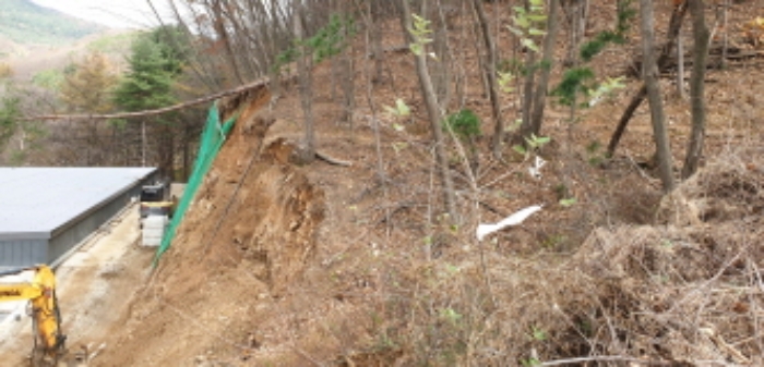 목록1 토지의 좌측 아랫부분 전경