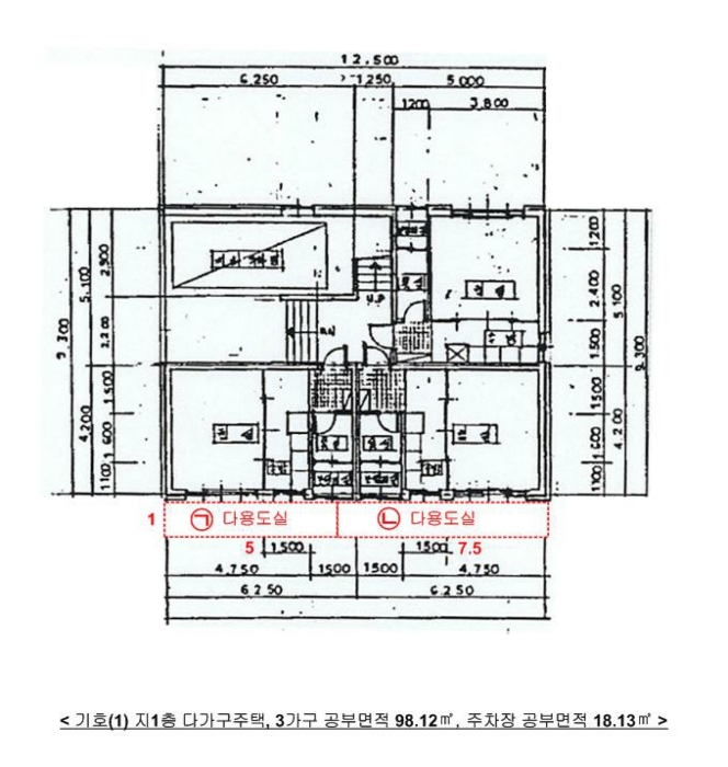 건물개황도 및 내부구조도