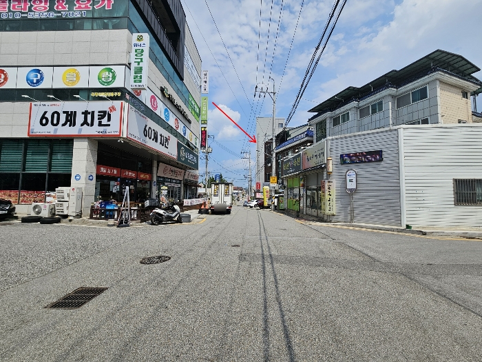 북서측에서 본 주위환경