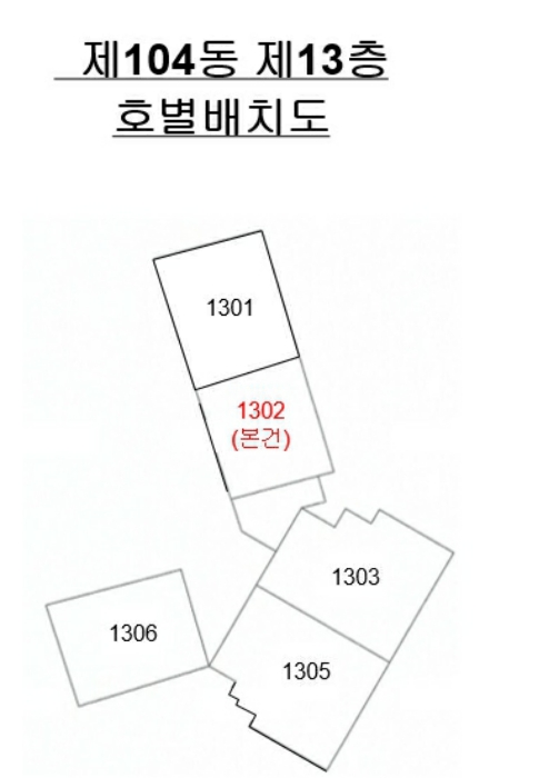 호별배치도